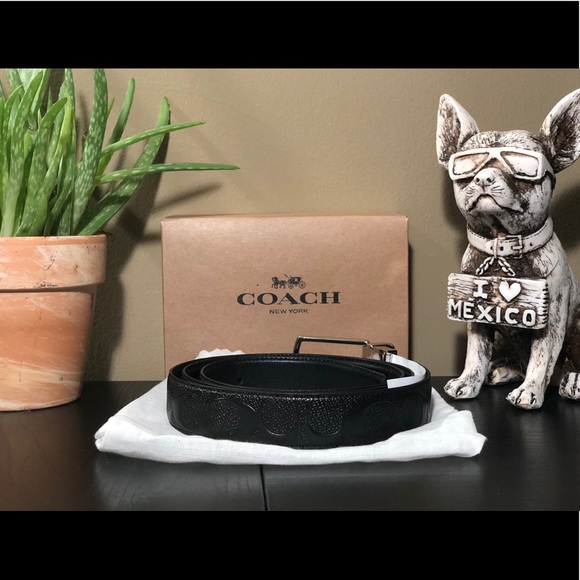 NEW! Coach *cut to size* reversible belt (33mm) - Picture 2 of 7